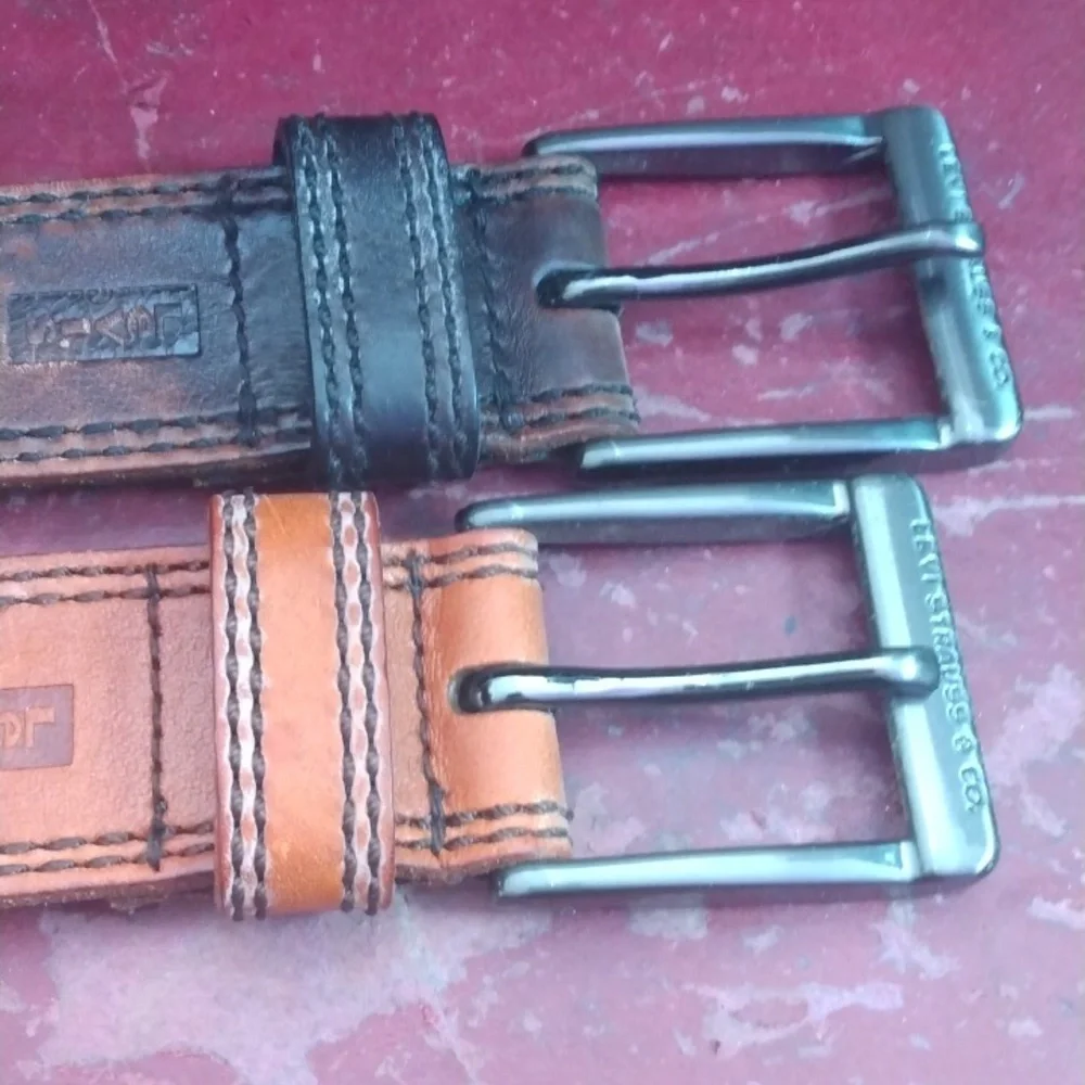 Vintage Levi’s Leather Belts 38
